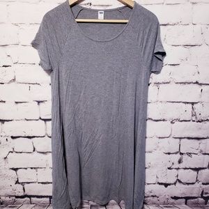 Old navy gray tshirt dress